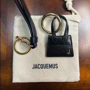 Jacquemus Mini Chiquito Keyring (Black)
